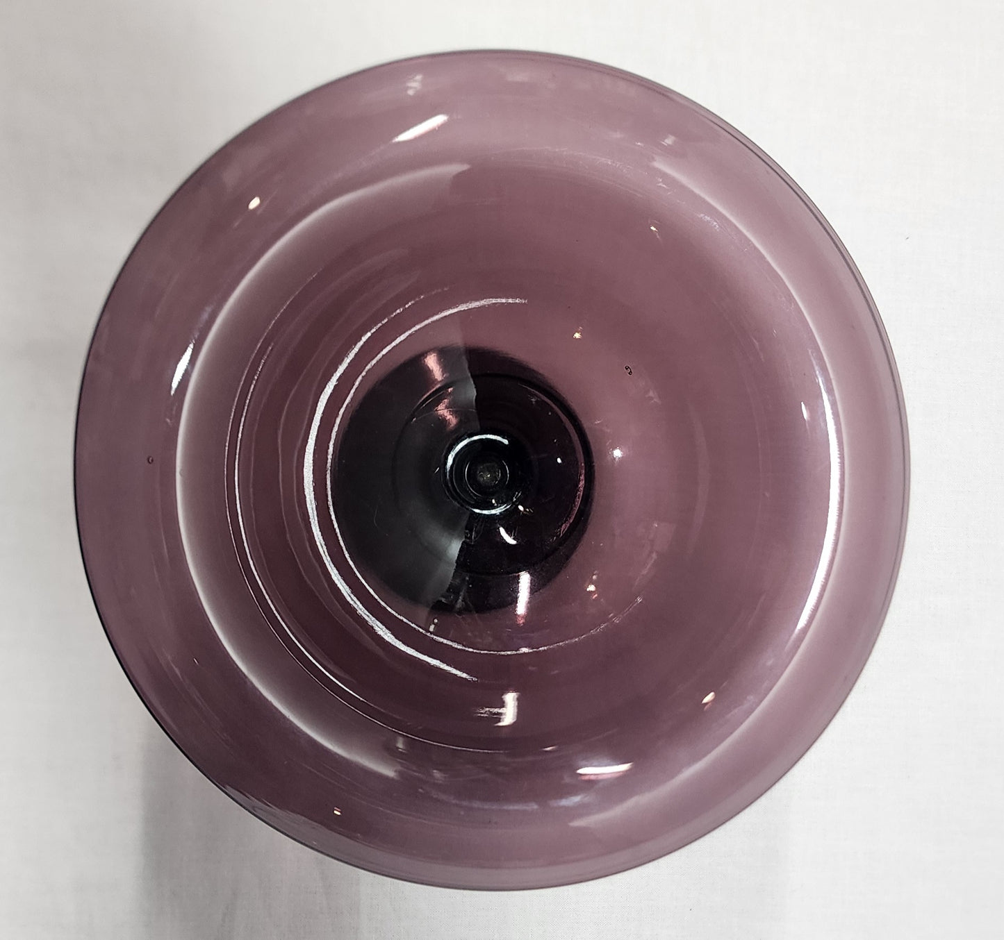 Dark Amethyst Cambridge Compote