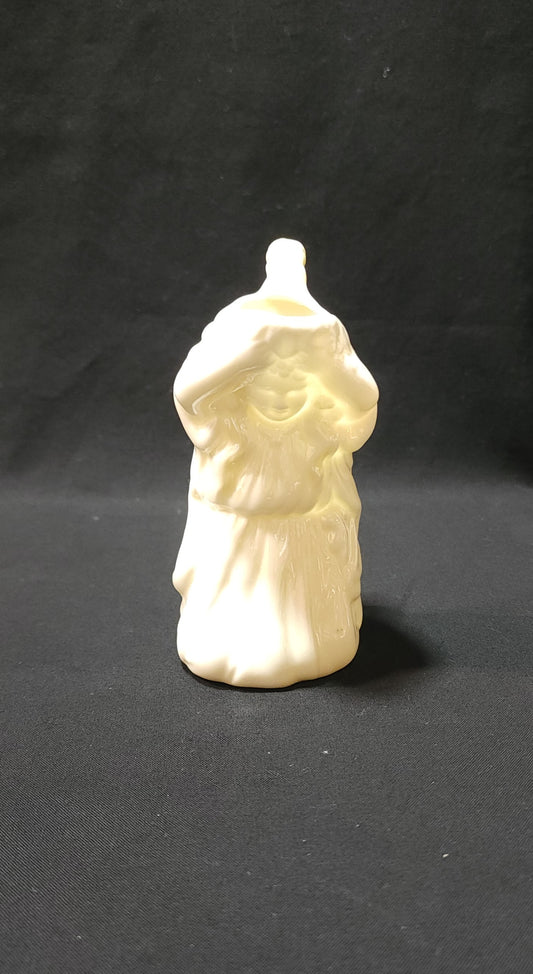 Irish Beleek Kneeling Girl Pitcher