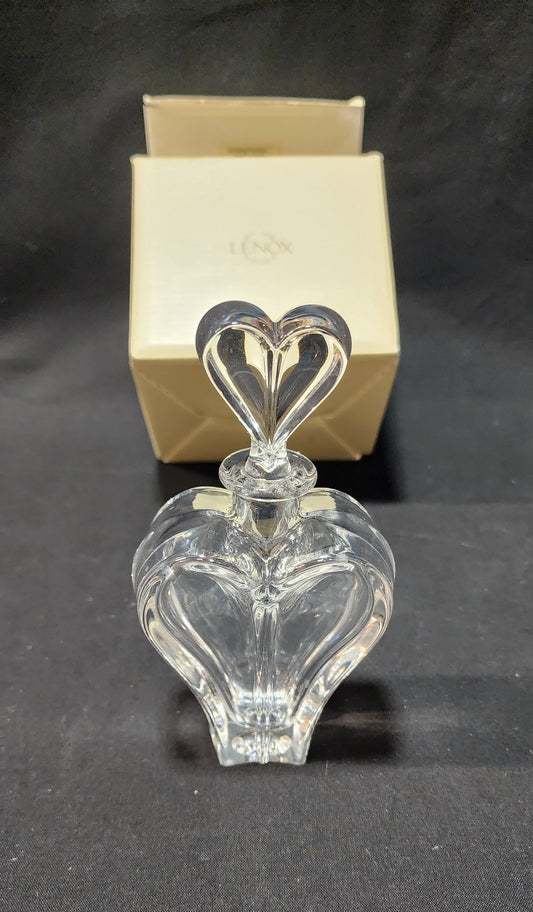 Lenox Wedding Promises Crystal Perfume Bottle